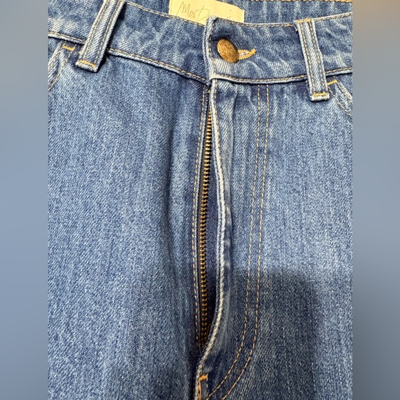 Mes Demoiselles Paris Denim, High Rise, Kick Flare Jeans w Bottom Slit. Italy - Picture 4 of 13